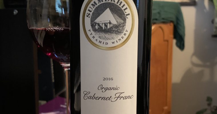 Wine Review: chuggable organic Cabernet Franc from the Okanagan