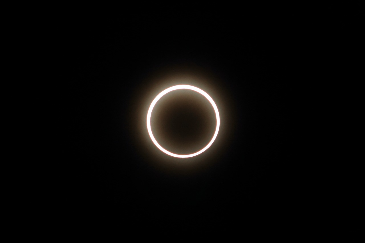 annular eclipse EarthShine Astrology